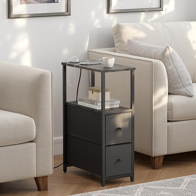 TUTOTAK Small Narrow End Table - Image 2