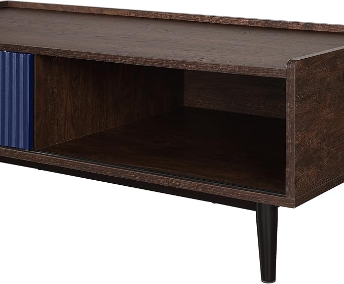 Manhattan Comfort Duane Mid Century Modern Coffee Table - Image 5