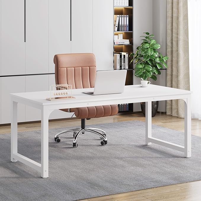 Tribesigns Modern Computer Desk, 63 x 31.5 inch Large Executive Office Desk by Tribesigns