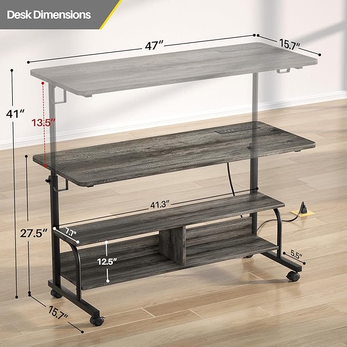 Height Adjustable Standing Desk - Image 3