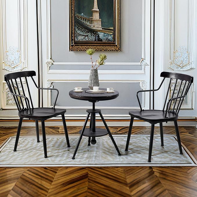 Industrial Vintage Cafe Farmhouse Dining Table - Image 2