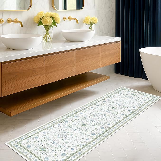 Boho Bathroom Runner 2x7 - Image 3