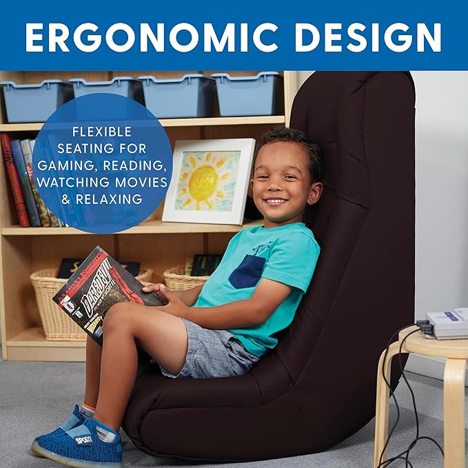 FDP Tufted Floor Rocker for Kids, Teens and Adults; Comfortable, Ergonomic - Image 8