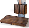 HOLANA 25in Wood Step Stool for Adults by HOLANA