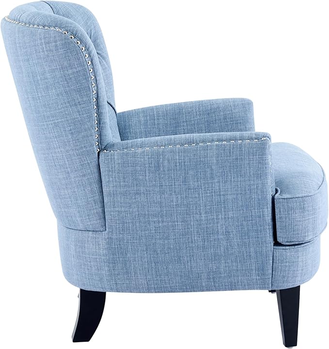 Ball & Cast Accent Chair, Mid-Century Lounge Living Room Chairs - Image 7