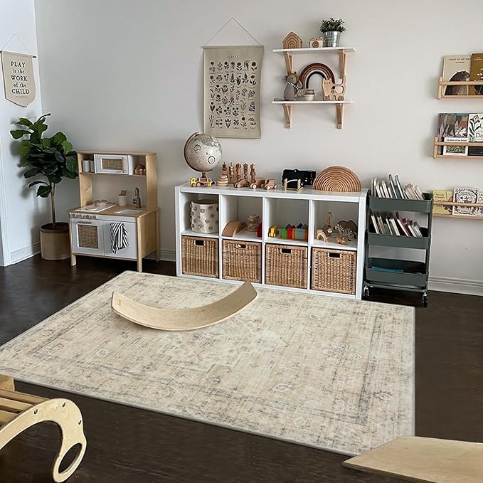 LIVEBOX Bedroom 4x6 Washable Area Rug - Image 6