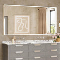 Keonjinn White Bathroom Mirrors by Keonjinn