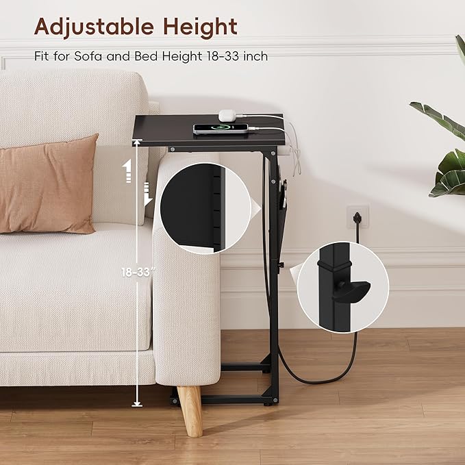 Vagusicc C Shaped End Table - Image 5