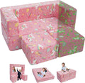 MeMoreCool Modular Kids Sofa, Toddler Play Couch Fold Out by MeMoreCool