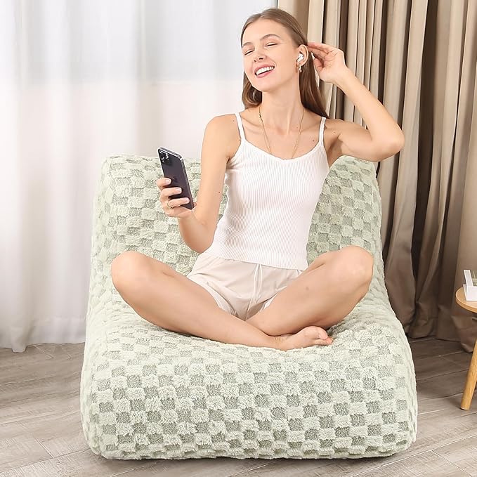 Bean Bag Chairs for Adults, Comfy Floor Sofa - Image 3