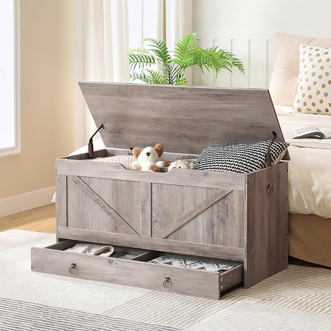 HOOBRO Storage Chest, 39.3" Toy Chest - Image 9