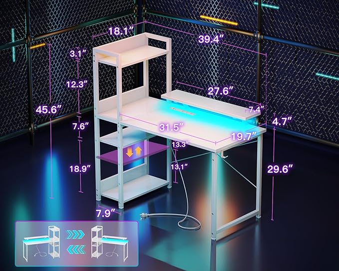 ODK Reversible Gaming Desk - Image 3