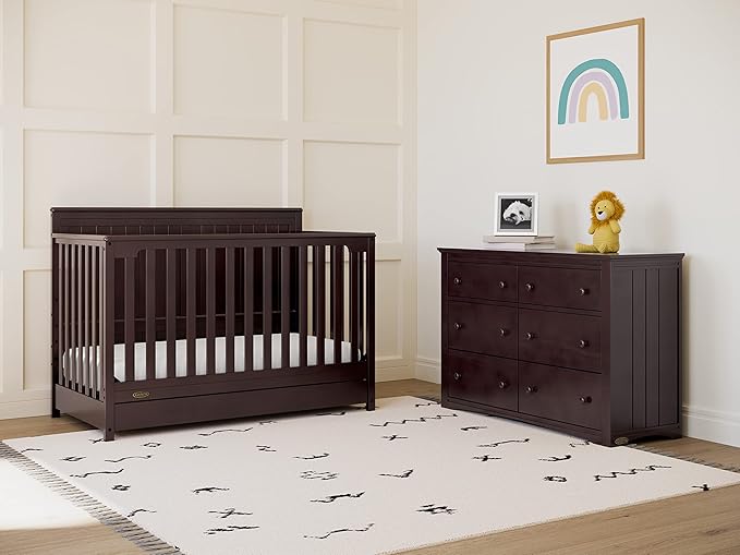 Graco Hadley 5-in-1 Convertible Crib - Image 3
