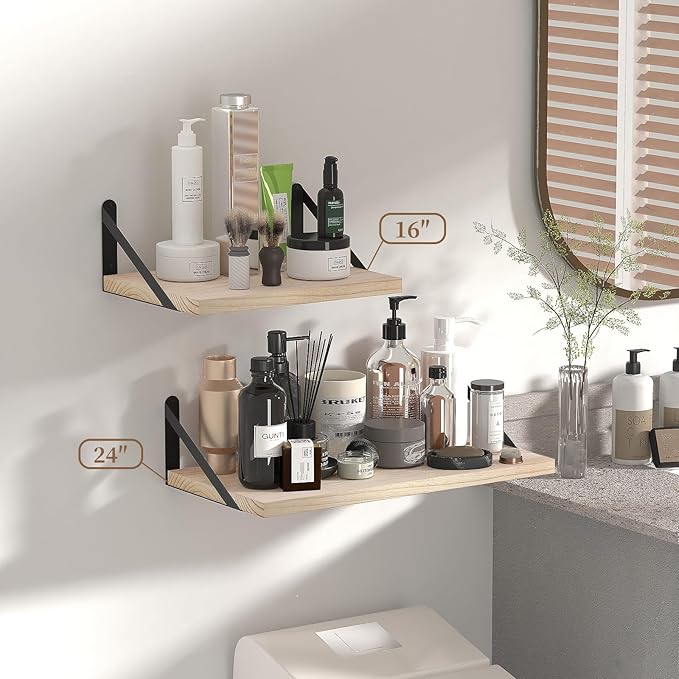 SAUMONIER Floating Shelves Bookshelf - Image 6