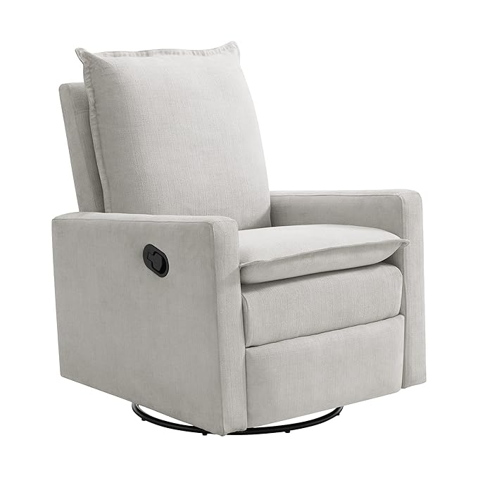 Oxford Baby Uptown Upholstered Swivel Glider & Recliner Nursery Chair by OxfordBaby