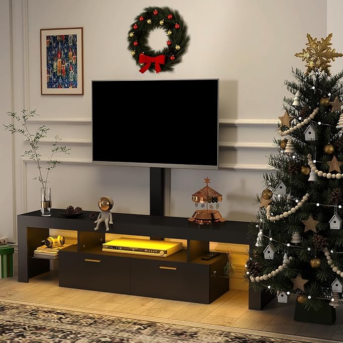 Redkey Modern TV Stand with Mount - Image 6