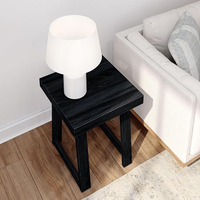 Plank+Beam Classic Square Side Table, Slim Side Table - Image 5
