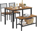 Teraves Dining Table Set for 4/Computer Desk, Kitchen Table by Teraves
