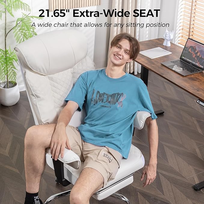 GTRACING Big and Tall Office Chair 400LBS Wide Ergonomic Gaming Chair - Image 8