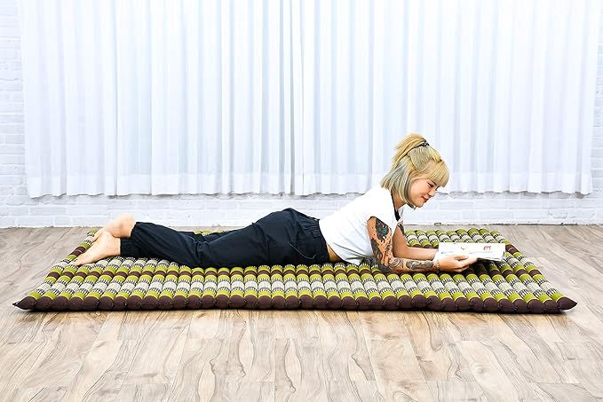 Leewadee - Foldable Floor Mattress - Japanese Roll Up Futon -Trifold Tatami - Image 2
