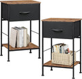 WLIVE Nightstand Set of 2, End Table by WLIVE