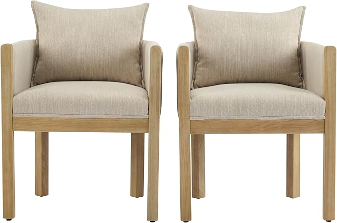 Christopher Knight Home Lucid Linen Upholstered Dining Chairs Set of 2 - Image 19