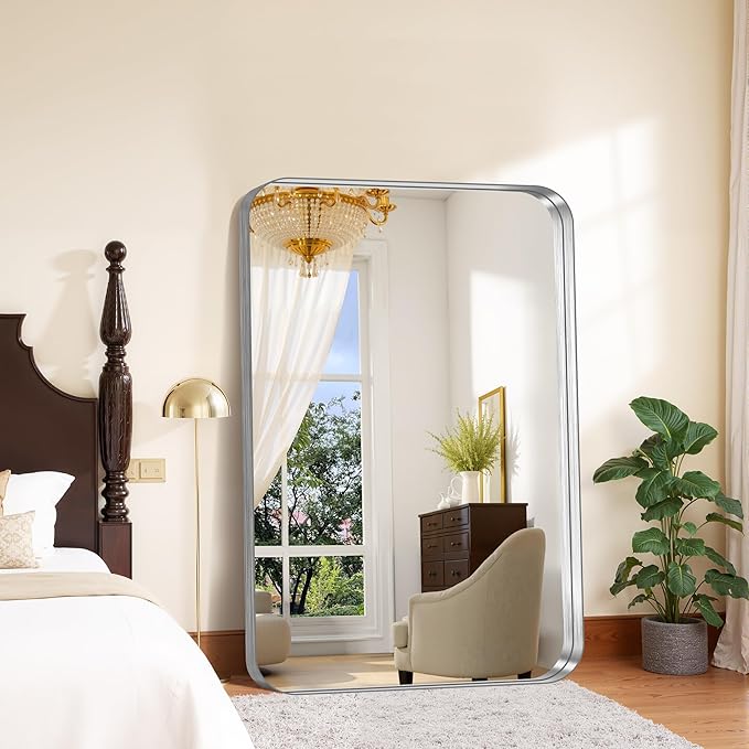 FORBATH 55x36 Inch Large Bathroom Mirror - Image 5