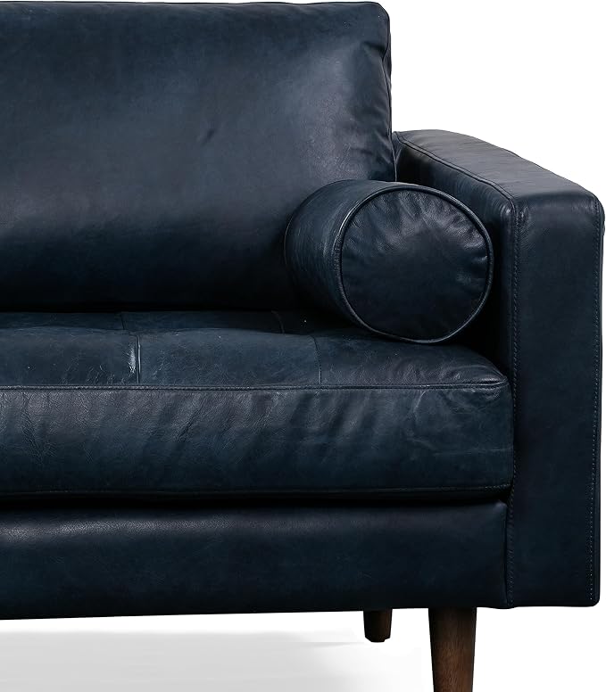 POLY & BARK Napa Furniture, 104.5 inches, Midnight Blue - Image 8