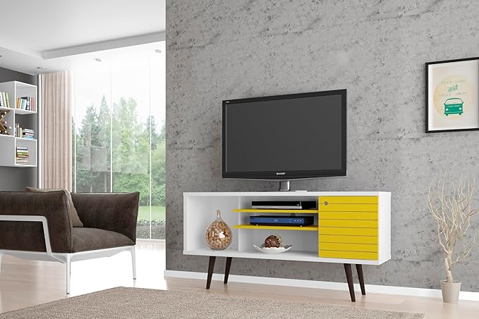 Manhattan Comfort Liberty Mid Century Modern TV Stand - Image 2