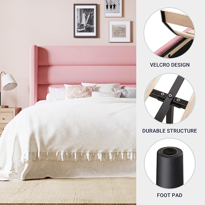 Allewie Full Size Platform Bed Frame - Image 5