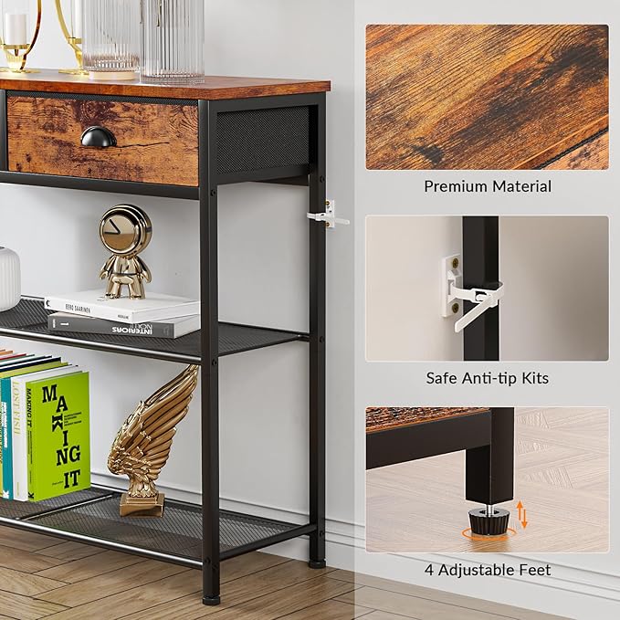 Furologee Console Sofa Table - Image 4