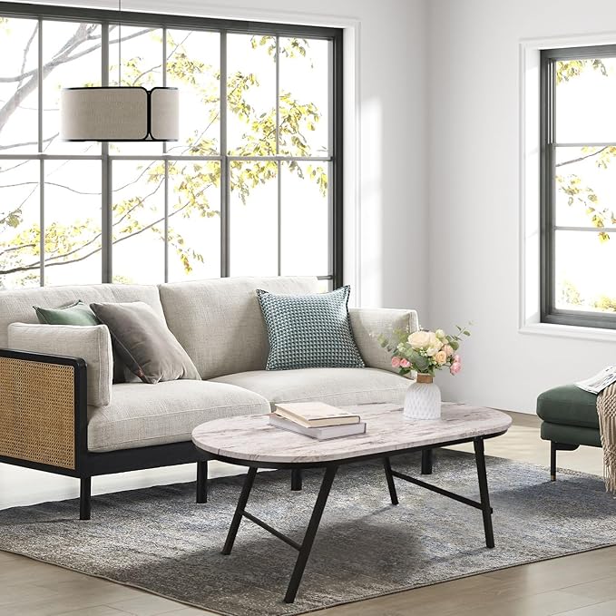 Folding Small Coffee Table Wood Low Coffee Tables - Image 6