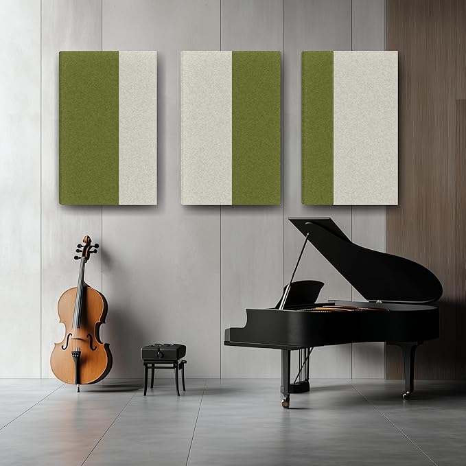 3-Pack Stitched Fabric Acoustic Panels Sound Absorbing, 3-Piece 35.5x23.6 - Image 7
