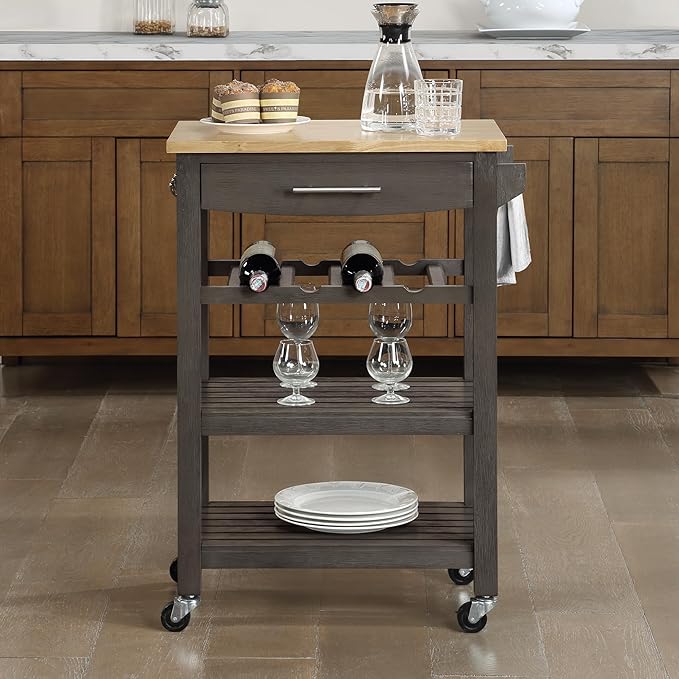 Convenience Concepts Ellaine 4 Tier Kitchen Cart - Image 7