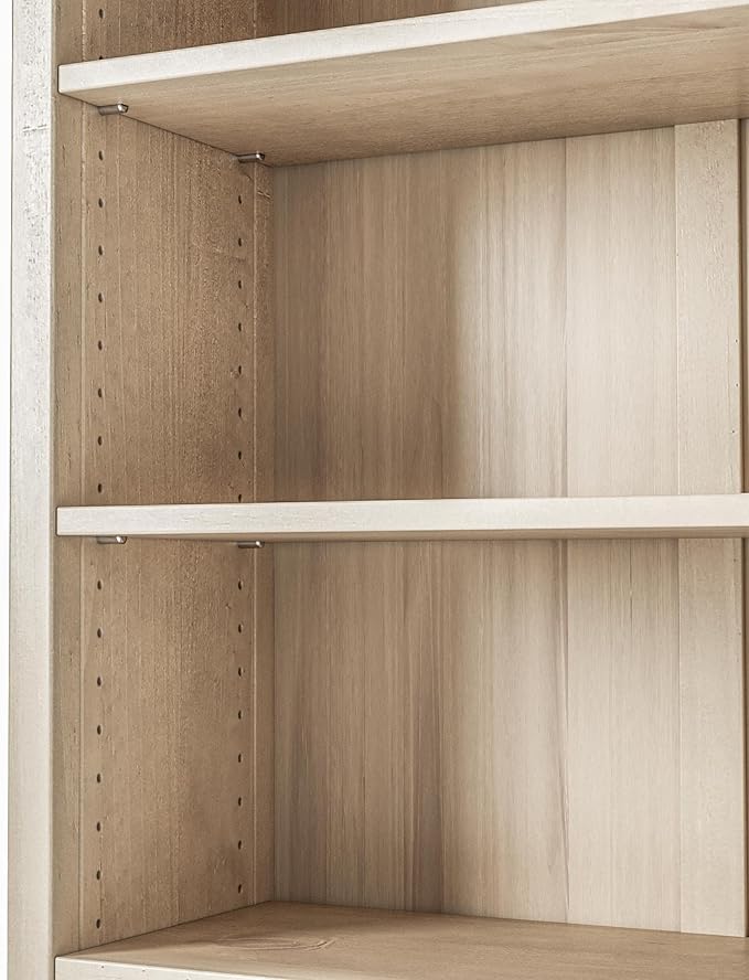 Camaflexi Shaker Style 4 Shelf Bookcase/Solid Wood / 48" High/Adjustable - Image 8