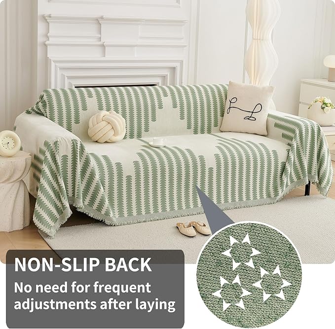 HAOMAIJIA Boho Sofa Covers Couch Covers - Image 2
