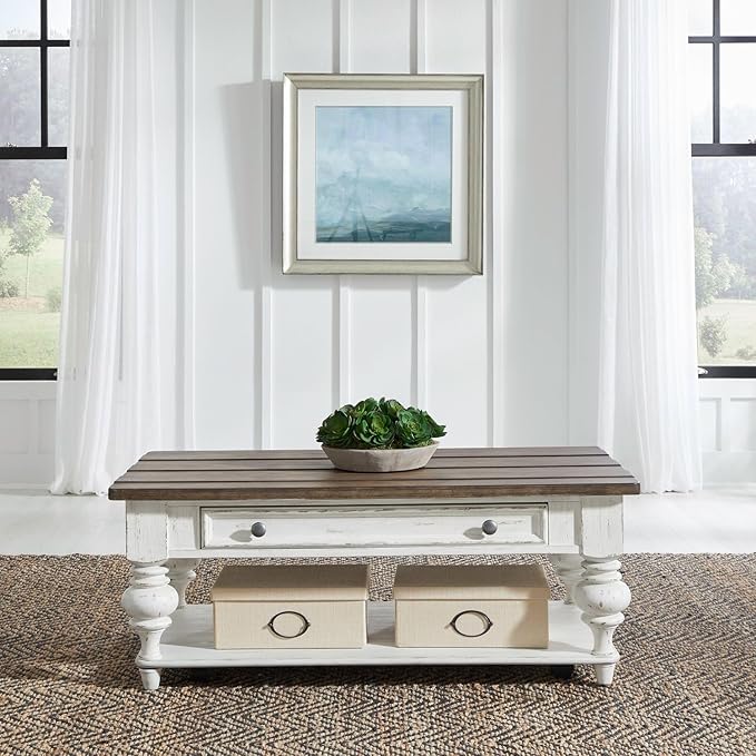 Liberty Furniture River Place Living Room Cocktail Table by LibertyFurniture