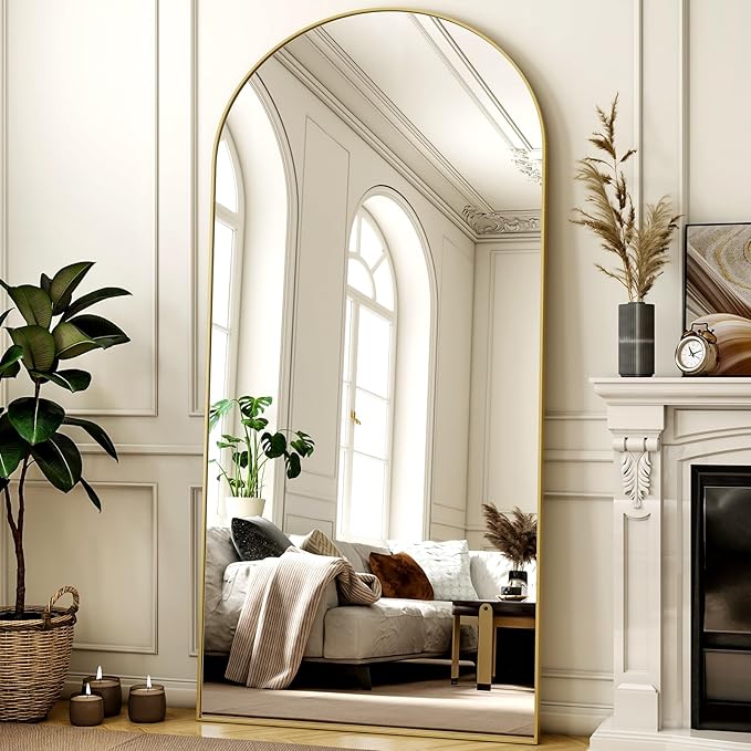 78"x38" Arched Full Length Mirror - Image 2