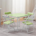 VECELO Kids Folding Activity Table and Chair Set, by VECELO