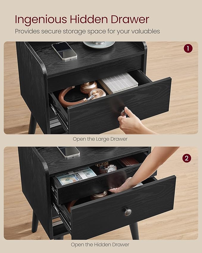 VASAGLE Nightstands, Bedside Tables - Image 5