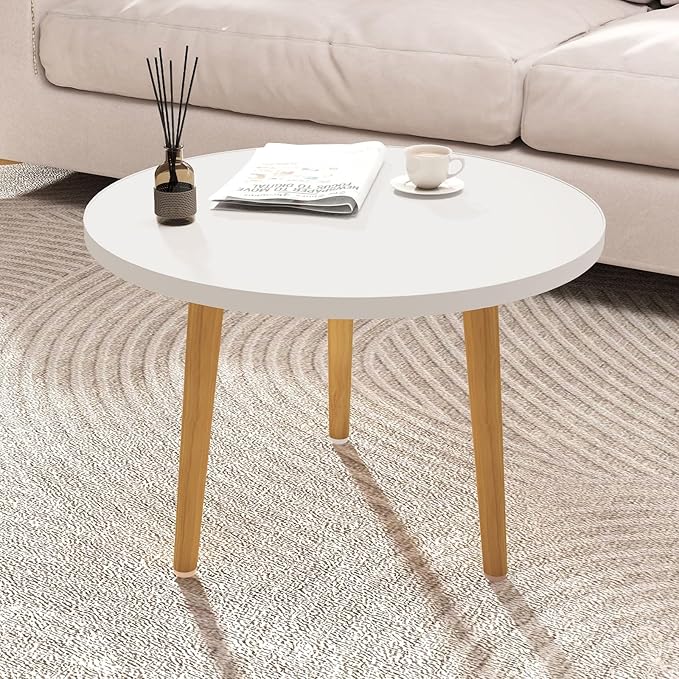 Round Coffee Table Low Table - Image 2