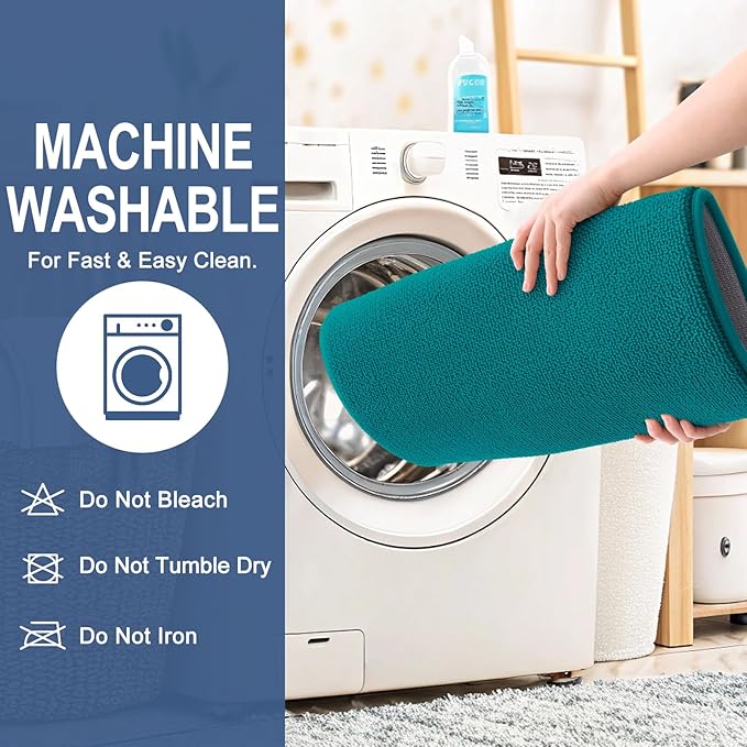 OLANLY Thick Memory Foam Bath Mat Rug 30x20, Extra Soft Absorbent Bathroom Rug - Image 6