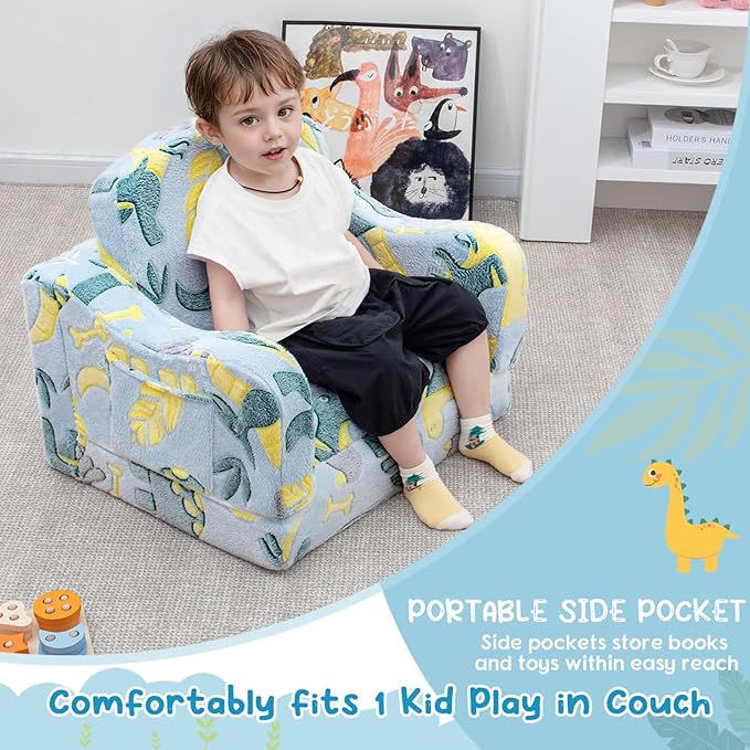 Comfy Toddler Chair and Couch for Kids - Image 4