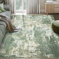 Washable Area Rugs 5'x7' Non-Slip Modern Abstract Soft by RELEANY