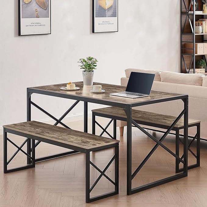 VECELO Kitchen Dining Table Set - Image 3