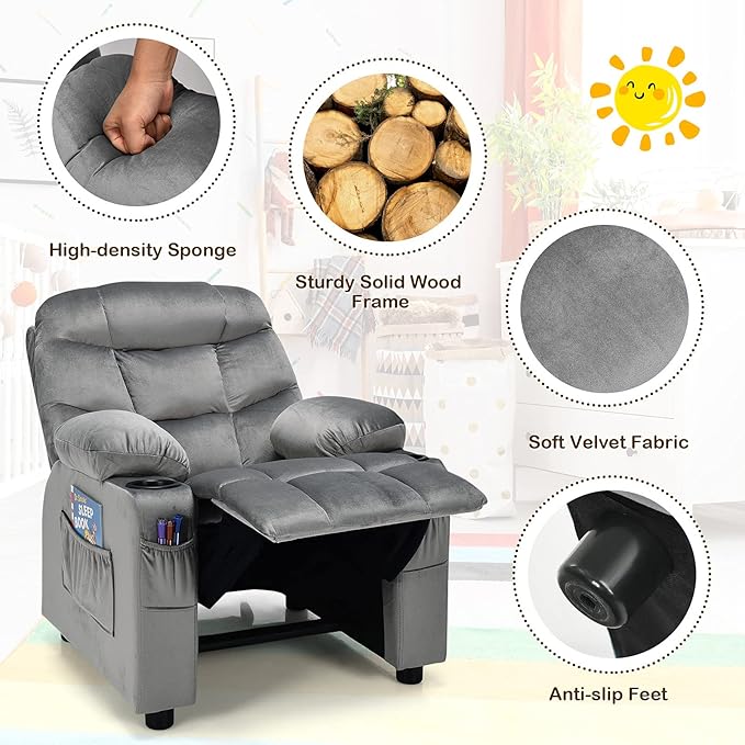 Costzon Kids Recliner Chair - Image 9