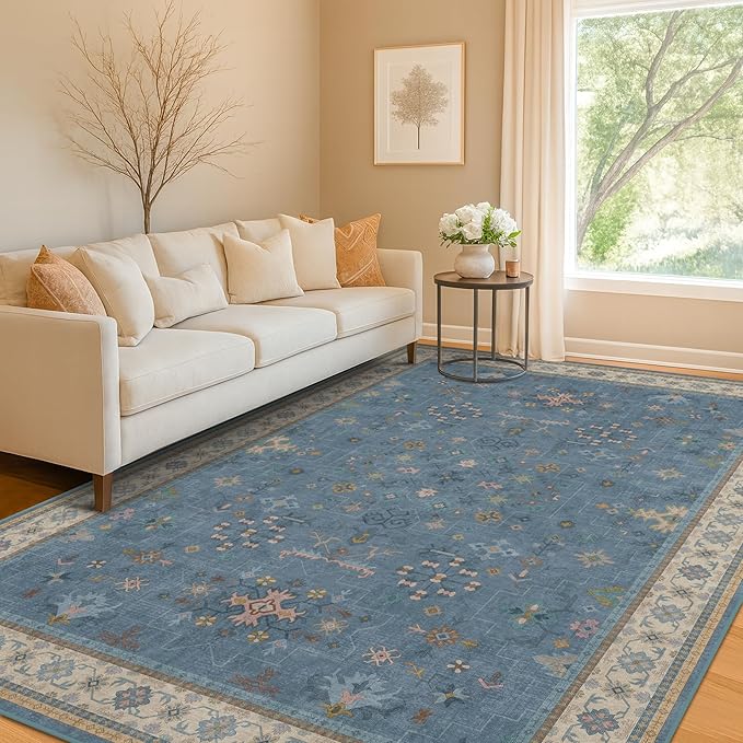 Boho 7x9 Living Room Rugs - Image 8