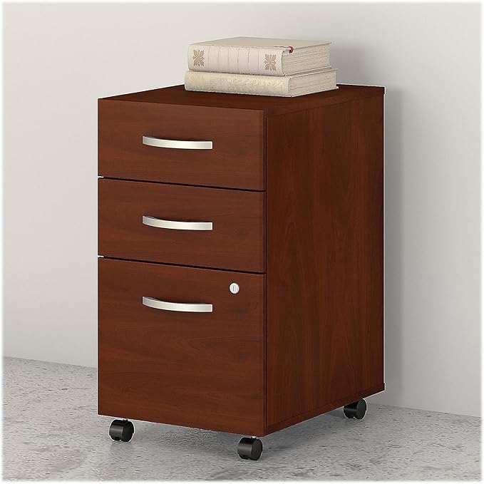 Bush Business Furniture 3 Drawer Mobile File Cabinet - Image 2