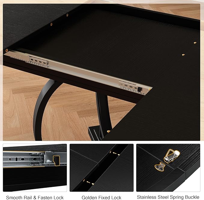 59" Round Extendable Dining Table - Image 4