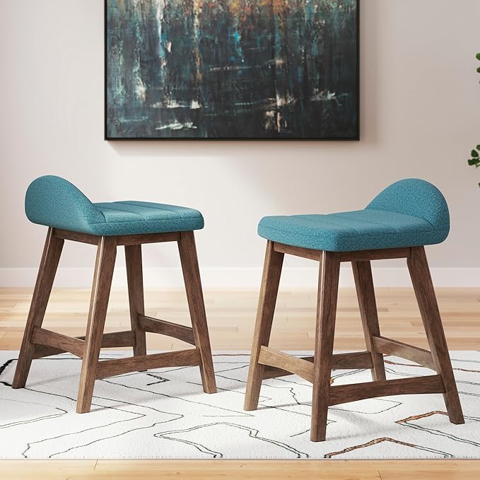 Signature Design by Ashley Lyncott Contemporary 28.5" Counter Height - Image 2
